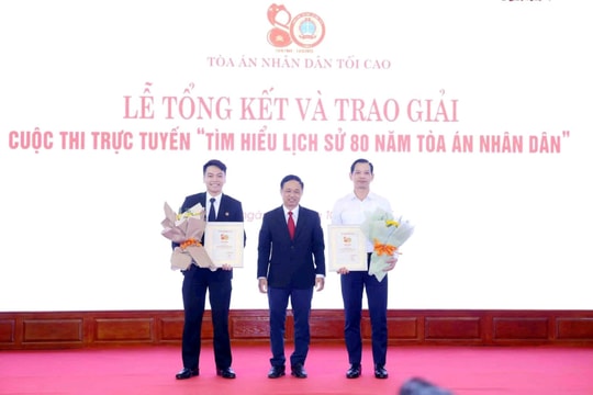 Thư ký TAND khu vực 4 – Lạng Sơn xuất sắc đoạt giải Nhì trong cuộc thi tìm hiểu lịch sử ngành