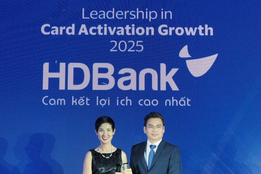 HDBank lập cú đúp giải thưởng từ Visa