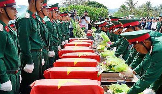 Tăng phụ cấp cho người làm nhiệm vụ quy tập hài cốt liệt sĩ