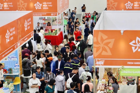 Rút gọn quy mô tổ chức Lễ bế mạc Hội chợ Mùa Thu lần thứ nhất năm 2025