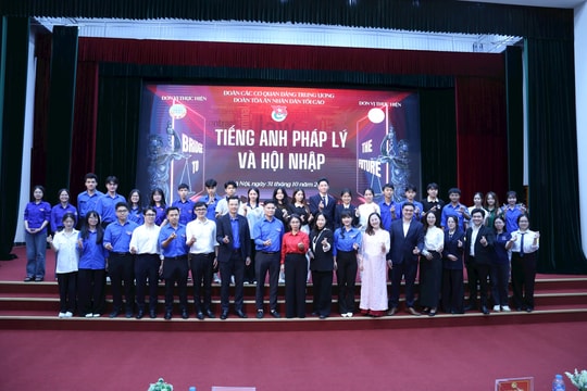 Tiếng Anh pháp lý: Cánh cửa hội nhập của tuổi trẻ Tòa án