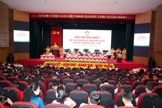 Khai mạc Đại hội đại biểu MTTQ tỉnh Lào Cai lần thứ I