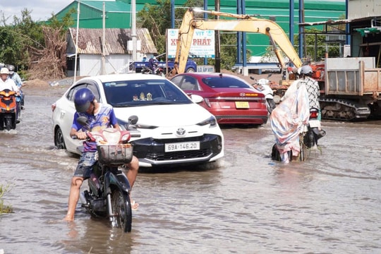 Cà Mau đồng bộ nhiều giải pháp ứng phó triều cường dâng cao