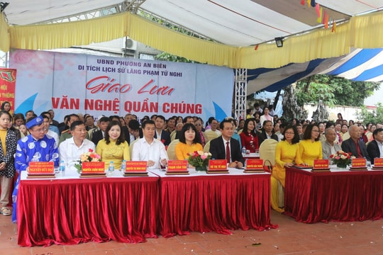 Trang nghiêm lễ hội tưởng nhớ danh tướng Phạm Tử Nghi