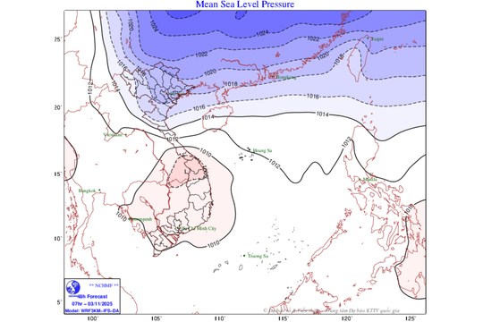 Bắc Bộ rét đậm, miền Trung mưa lớn kéo dài, nguy cơ lũ quét, sạt lở đất tăng cao