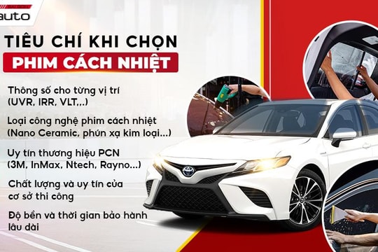 ‏Dán phim cách nhiệt ô tô AKauto: Nơi sản phẩm, tay nghề, quy trình đều được chọn lọc kỹ lưỡng‏
