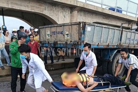 Học sinh lớp 11 nhảy đập dâng Phú Phong, may mắn được cứu sống