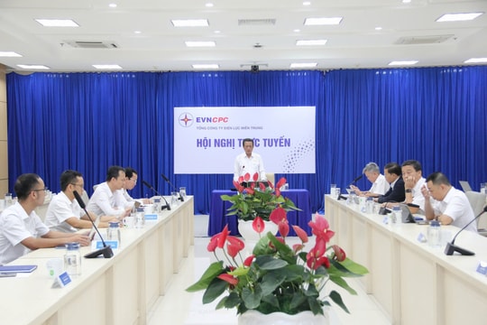 EVNCPC họp khẩn ứng phó bão số 13: Giữ vững an toàn, kỷ luật trong mưa lũ