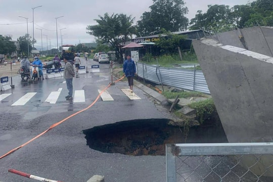 Xuất hiện "hố tử thần" tại Đà Nẵng