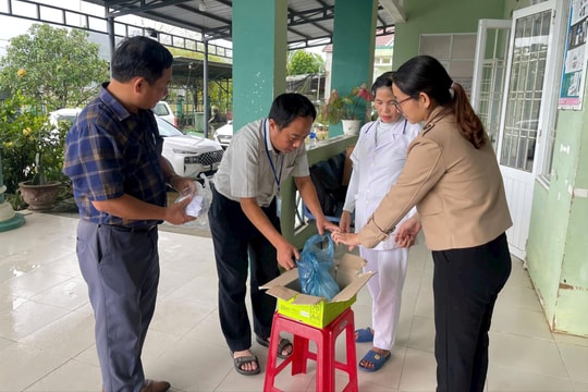 Chủ động bảo đảm an toàn sức khỏe nhân dân trong mưa lũ và bão