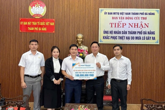 Hơn 24 tỷ đồng và gần 100 tấn hàng cứu trợ nhân dân bị thiệt hại vì mưa lũ