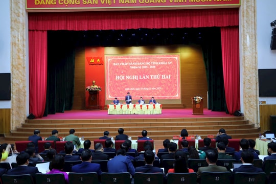 Hội nghị lần thứ hai Ban Chấp hành Đảng bộ tỉnh Điện Biên khóa XV