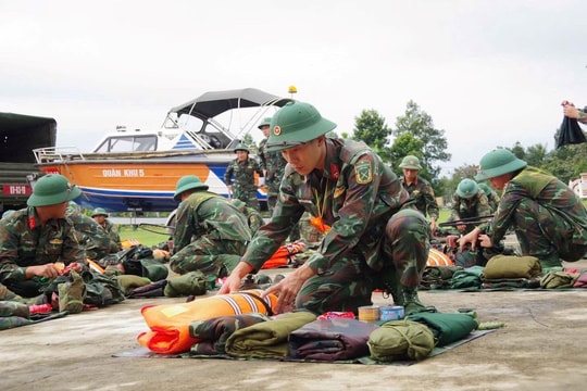 Sư đoàn 315 chủ động ứng phó với bão KALMAEGI