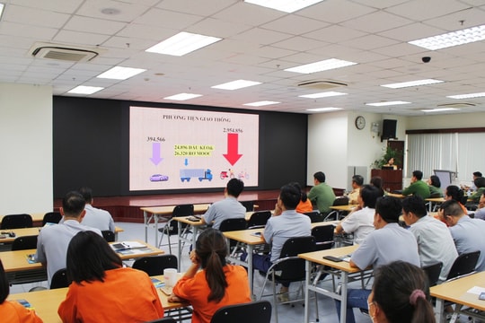 Tuyên truyền an toàn giao thông cho công nhân khu công nghiệp