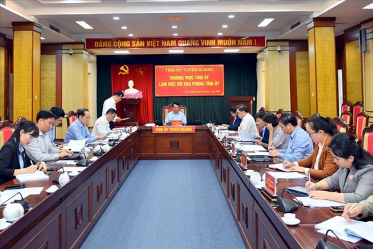 Văn phòng Tỉnh ủy Tuyên Quang hướng tới "trung tâm tham mưu chiến lược" trong thời kỳ số hóa