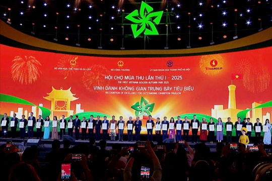 Bế mạc Hội chợ Mùa Thu lần thứ nhất năm 2025