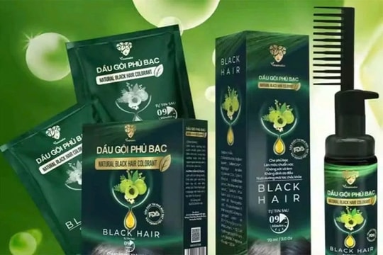 Thu hồi toàn quốc dầu gội phủ bạc Vinamake