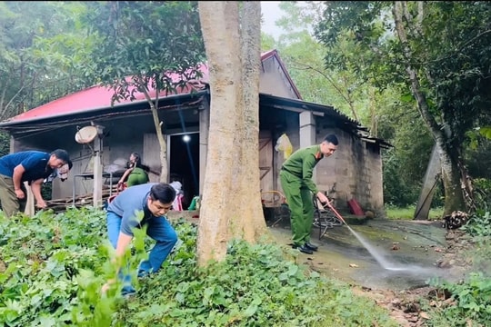 Khi công an xã “mang hơi ấm” đến với người dân khó khăn