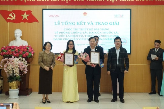 Tôn vinh những bài giảng “Trường học không khói thuốc”