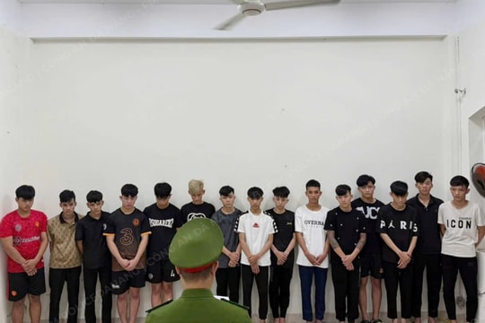 Bắt tạm giam 15 thanh thiếu niên tại Đà Nẵng