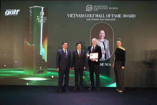 Chủ tịch BRG nhận 2 giải thưởng lớn tại Vietnam Golf Excellence Awards 2025
