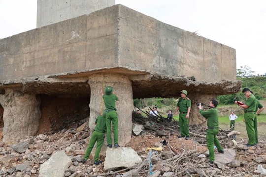 Khởi tố vụ án hình sự vi phạm quy định về xây dựng tại cầu sông Lô