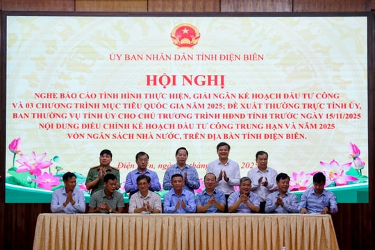 Điện Biên đẩy nhanh tiến độ, đảm bảo giải ngân 100% kế hoạch vốn giao năm 2025