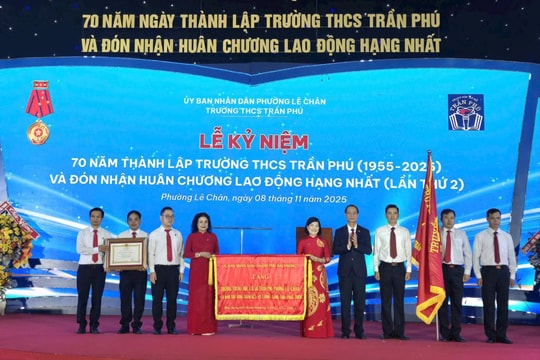 70 năm Trường THCS Trần Phú - mái trường của những ‘hạt giống đỏ’