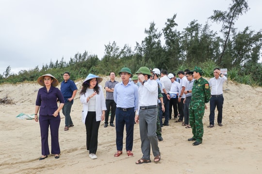 Chủ tịch UBND TP. Đà Nẵng kiểm tra tiến độ Dự án Phát triển tích hợp thích ứng