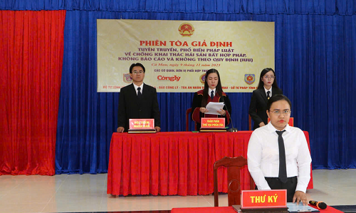 Phiên tòa giả định chống khai thác IUU: "Chạm" tới cảm xúc ngư dân