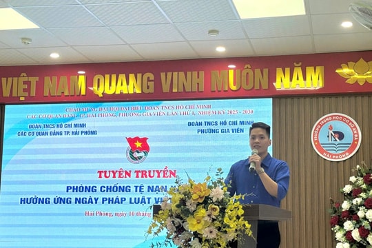 TAND Khu vực 2 - Hải Phòng tuyên truyền, phổ biến pháp luật