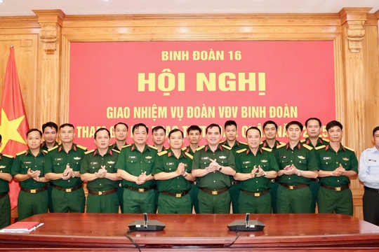 Binh đoàn 16 đặt mục tiêu giành thành tích cao tại Hội thao toàn quân 2025