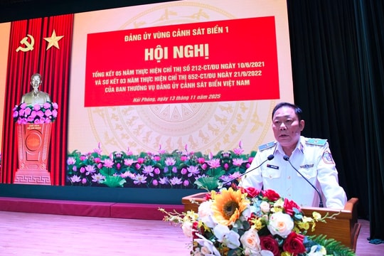 Vùng Cảnh sát biển 1 đẩy mạnh phong trào ‘Bốn tốt, bốn không, bốn chống’