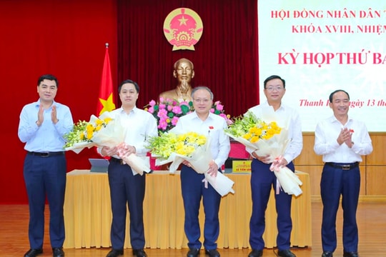 Thanh Hóa bầu bổ sung 3 Ủy viên UBND tỉnh