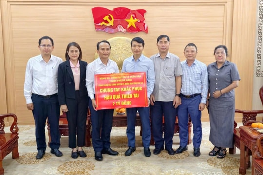 Đà Nẵng hỗ trợ Quảng Ngãi và Gia Lai khắc phục hậu quả thiên tai