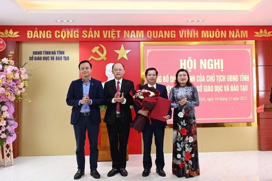 Đồng chí Bùi Nhân Sâm giữ chức Giám đốc Sở GD&ĐT Hà Tĩnh