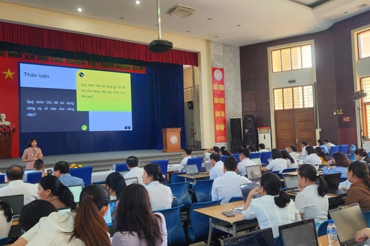 Hơn 200 cán bộ TAND tỉnh Quảng Ngãi được đào tạo ứng dụng AI