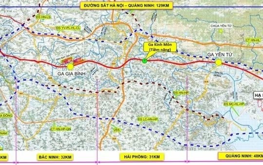 Quảng Ninh lấy ý kiến về dự án đường sắt tốc độ cao Hà Nội - Quảng Ninh