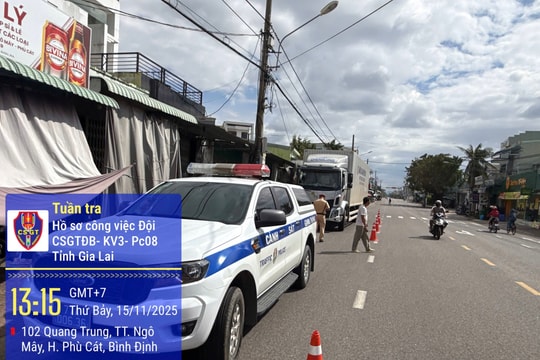 Gia Lai: Xử phạt tài xế ôtô tải đi vào đường cấm, có hành vi chống đối lực lượng làm nhiệm vụ
