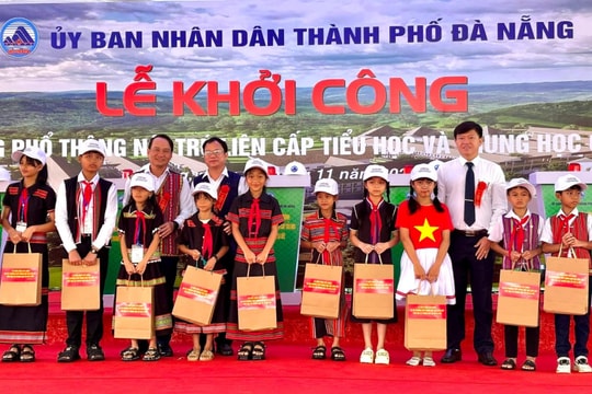 Khởi công 2 trường phổ thông nội trú tại La Dêê và Đắc Pring