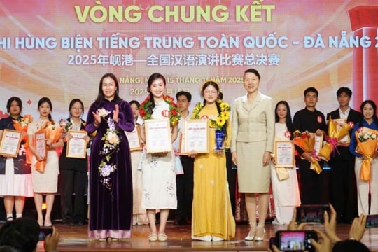 Ấn tượng từ cuộc thi hùng biện tiếng Trung toàn quốc 2025
