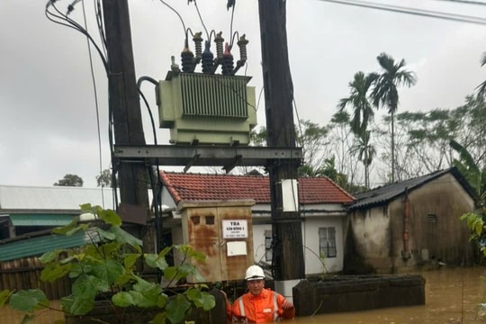 EVNCPC chủ động cắt điện do mưa lớn, ngập lụt tại miền Trung – Tây Nguyên