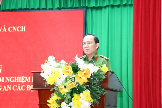 Tập huấn chuyên sâu về điều tra, khám nghiệm hiện trường cháy nổ