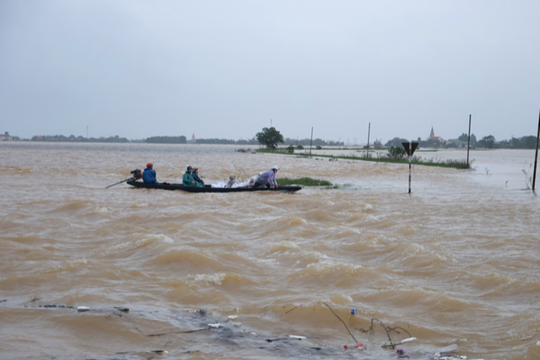 Quảng Trị mất điện diện rộng