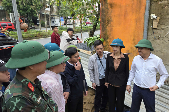 Chỉ đạo nóng về mưa lũ tại Nam Quảng Trị