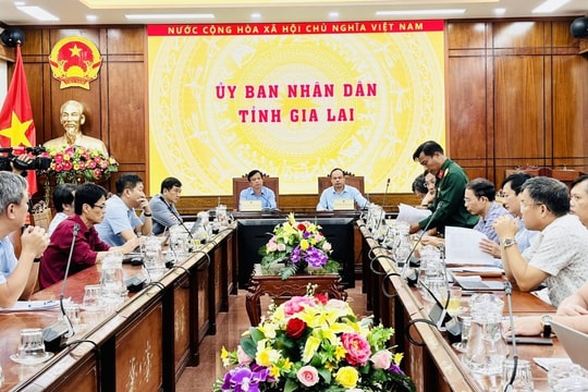 Gia Lai họp khẩn ứng phó lũ lụt và sạt lở, sơ tán dân ngay lập tức