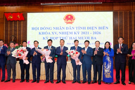 100% đại biểu tín nhiệm bầu Chủ tịch Uỷ ban Nhân dân tỉnh Điện Biên nhiệm kỳ 2021 - 2026