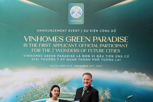 Vinhomes Green Paradise - ứng viên đầu tiên của “7 Kỳ quan Đô thị Tương lai” thế giới