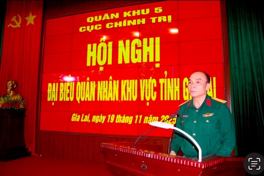 Hội nghị đại biểu quân nhân tại hai khu vực Quảng Ngãi và Gia Lai