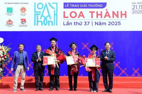 Vinh danh 3 đồ án đạt Giải Nhất Loa Thành 2025